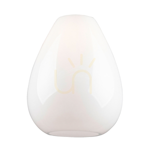 Piro taklampa, 1xE27, Max. 60 W, oljad ek / genomskinlig PVC-sladd / vit glasskärm, Ø 25 cm small 1