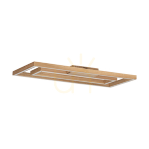 Ramme taklampa, 2xLED, 3000 K, 57 W, oljad ek, 83 cm small 5