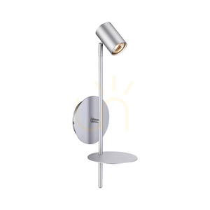 Rogna vägglampa, 1xGU10, Max. 50 W, krommetall, 19,5 cm small 0