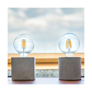 Spot Light STRONG 6070936 bordslampa – grå betong, Ø10 cm, E27 small 1