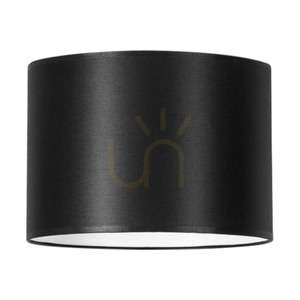 Bordslampa ”Swan”, 1xE27, Max. 40 W, svart metall/svart PVC-sladd/svart lampskärm, Ø 25 cm small 1
