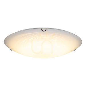 Taklampa Sydney, inkluderar 1 st LED 2700K 30 W, krommetall/vit glasskärm, Ø50 cm small 1