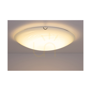 Taklampa Sydney, inklusive 1 st LED-lampa 2700K 18 W, krommetall/vit glasskärm, Ø40 cm small 4