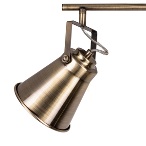 Tekla taklampa, 3xE27, Max. 60 W, metallpatina, 74 cm small 1