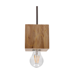 SPOT Light Trongo pendellampa 7161174, oljad ek, 1×E27, 100 cm small 1