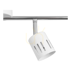 Taklampa Ulrika, 4xG9, Max. 28 W, krom/vit metall, 82 cm small 2