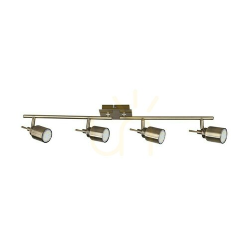 Kontrollera Vera taklampa, 4xGU10, Max. 35 W, metallpatina, 78,8 cm
