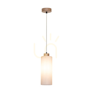 Zefir taklampa, 1xE27, Max. 60 W, oljad ek / genomskinlig PVC-sladd / vit glasskärm, Ø 12 cm small 1