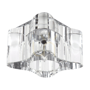 Cristaldream taklampset, innehåller 3 st G4-LED-lampor (max. 2,3 W), klart glas, med strömförsörjning, 8 cm small 1
