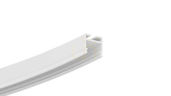 Utsikt LUMINES-RING, modell FLEXA, D=950 mm, vitlack. LUMINES-RING, modell FLEXA, D=950 mm, vitlack.