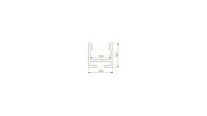 LUMINES FLEXA LED-sats 22-0101-73, silveranodiserad, 2,02 m, 24 V 20 W, 3000 K, IP68 small 1