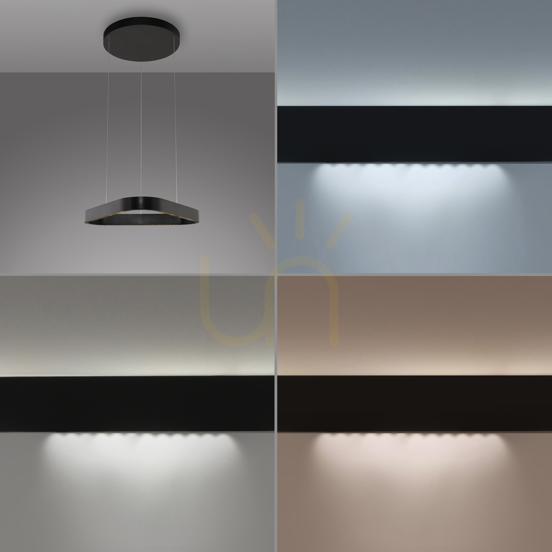 Förhandsvisning Q-STRETTO 2690-18 Svart 2xLED-pendellampa Q-STRETTO 2690-18 Svart 2xLED-pendellampa