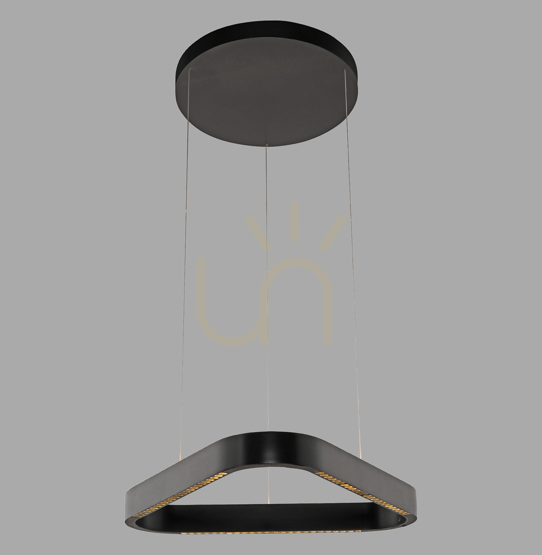 Utsikt Q-STRETTO 2690-18 Svart 2xLED-pendellampa Q-STRETTO 2690-18 Svart 2xLED-pendellampa