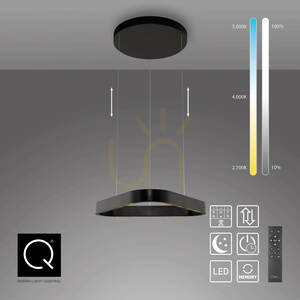 Q-STRETTO 2690-18 Svart 2xLED-pendellampa 7 Q-STRETTO 2690-18 Svart 2xLED-pendellampa small 7