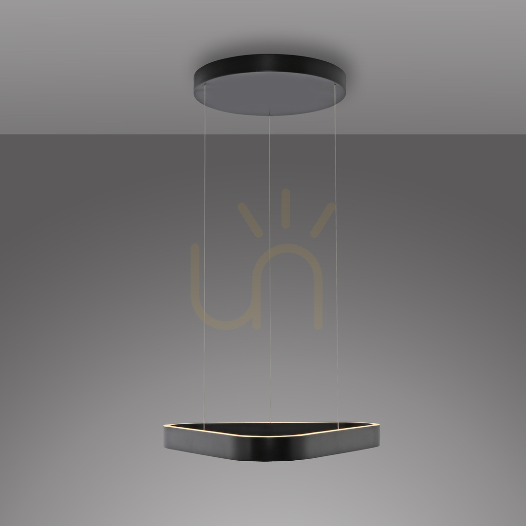 Display Q-STRETTO 2690-18 Svart 2xLED-pendellampa Q-STRETTO 2690-18 Svart 2xLED-pendellampa