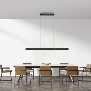 Q-STRETTO 2687-18 Svart 2xLED-pendellampa small 10