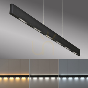 Q-STRETTO 2687-18 Svart 2xLED-pendellampa small 11
