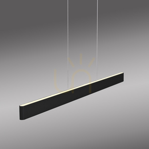 Q-STRETTO 2687-18 Svart 2xLED-pendellampa small 7
