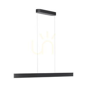 Q-STRETTO 2687-18 Svart 2xLED-pendellampa small 0