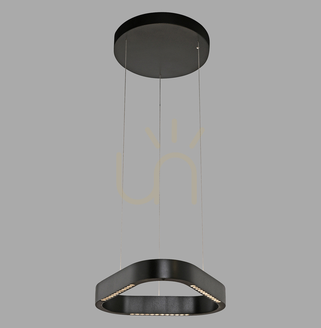 Utsikt Q-STRETTO 2689-18 Svart 2xLED-pendellampa Q-STRETTO 2689-18 Svart 2xLED-pendellampa