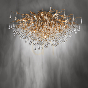 ICICLE 8092-11 Taklampa, mässing, 14xG9 small 5