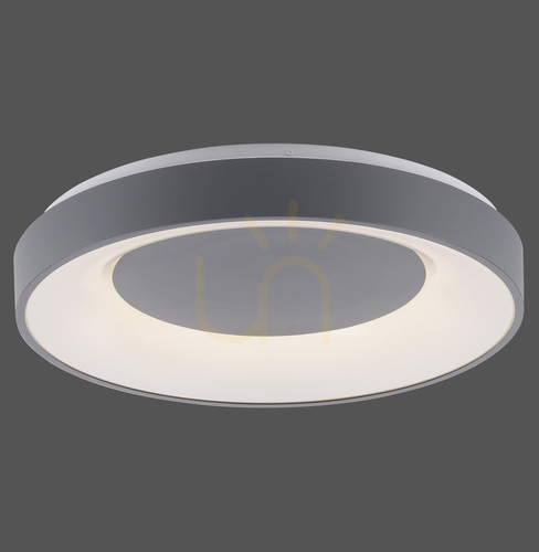 Kontrollera ANIKA 14326-18 Taklampa, grå, 1xLED