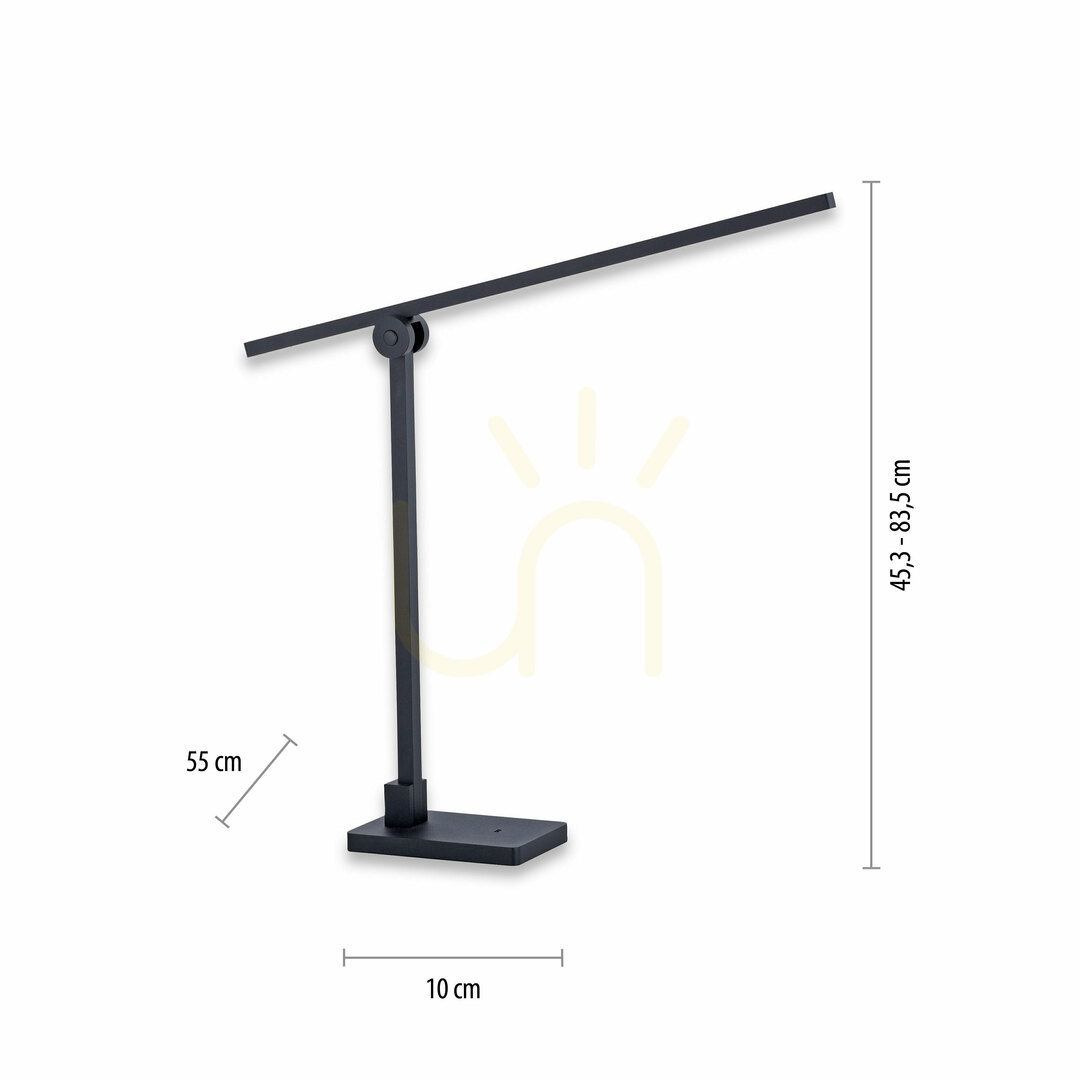 Förhandsvisning PURE-GRAFO 4407-18 bordslampa, svart, 1xLED PURE-GRAFO 4407-18 bordslampa, svart, 1xLED