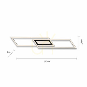 ASMIN 14694-18 Taklampa, svart, 1xLED small 7