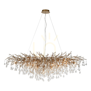 ICICLE 2031-11 Hänglampa i mässing, 15xG9 small 0