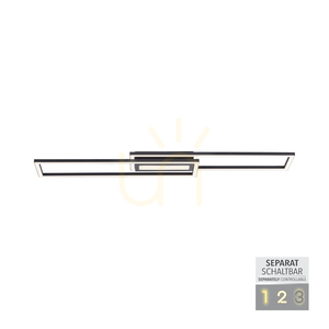 ASMIN 14696-18 Taklampa, svart, 1xLED small 1