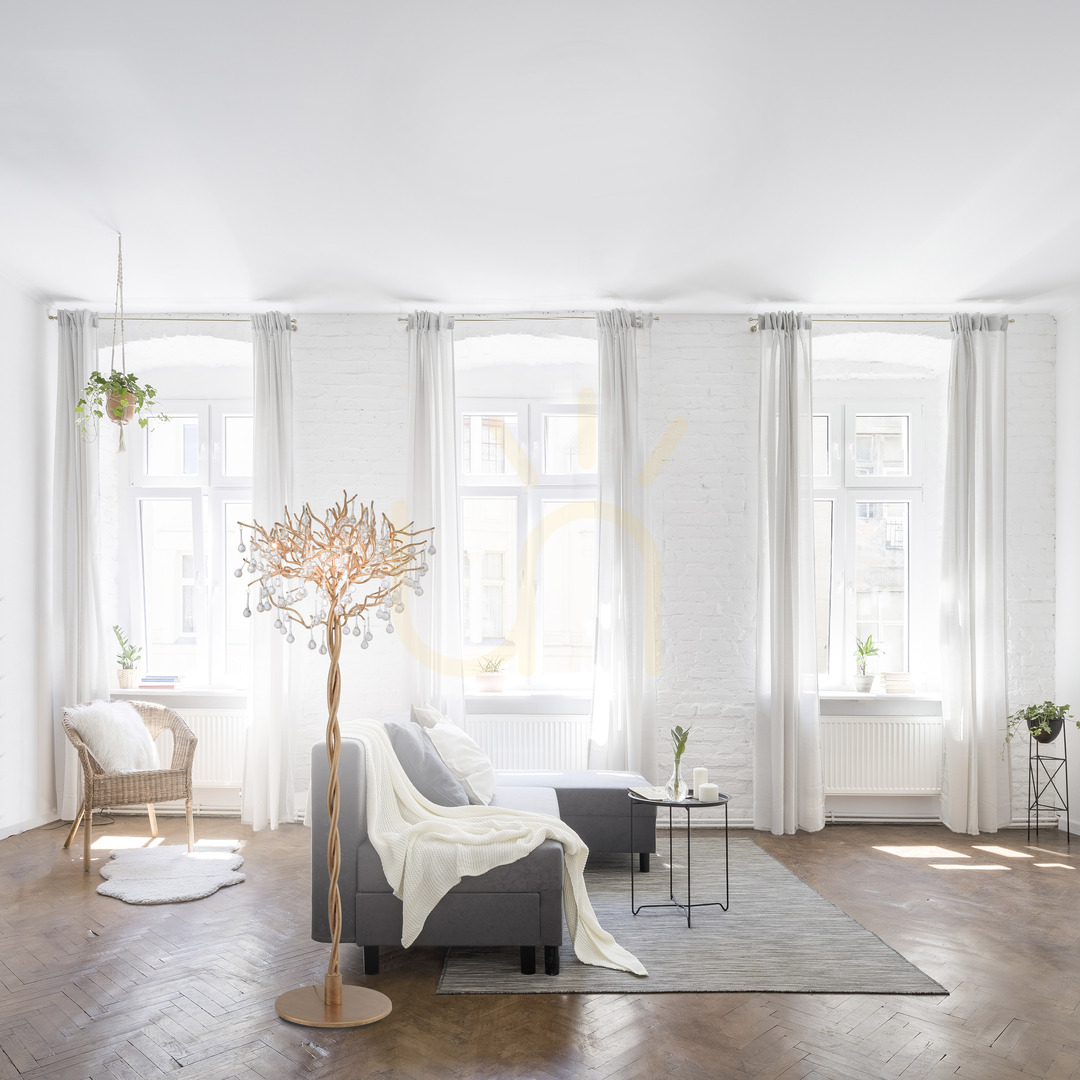 Förhandsvisning ICICLE 232-11 Golvlampa i mässing, 5xG9 ICICLE 232-11 Golvlampa i mässing, 5xG9
