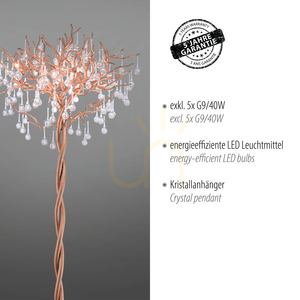 ICICLE 232-11 Golvlampa i mässing, 5xG9 4 ICICLE 232-11 Golvlampa i mässing, 5xG9 small 4