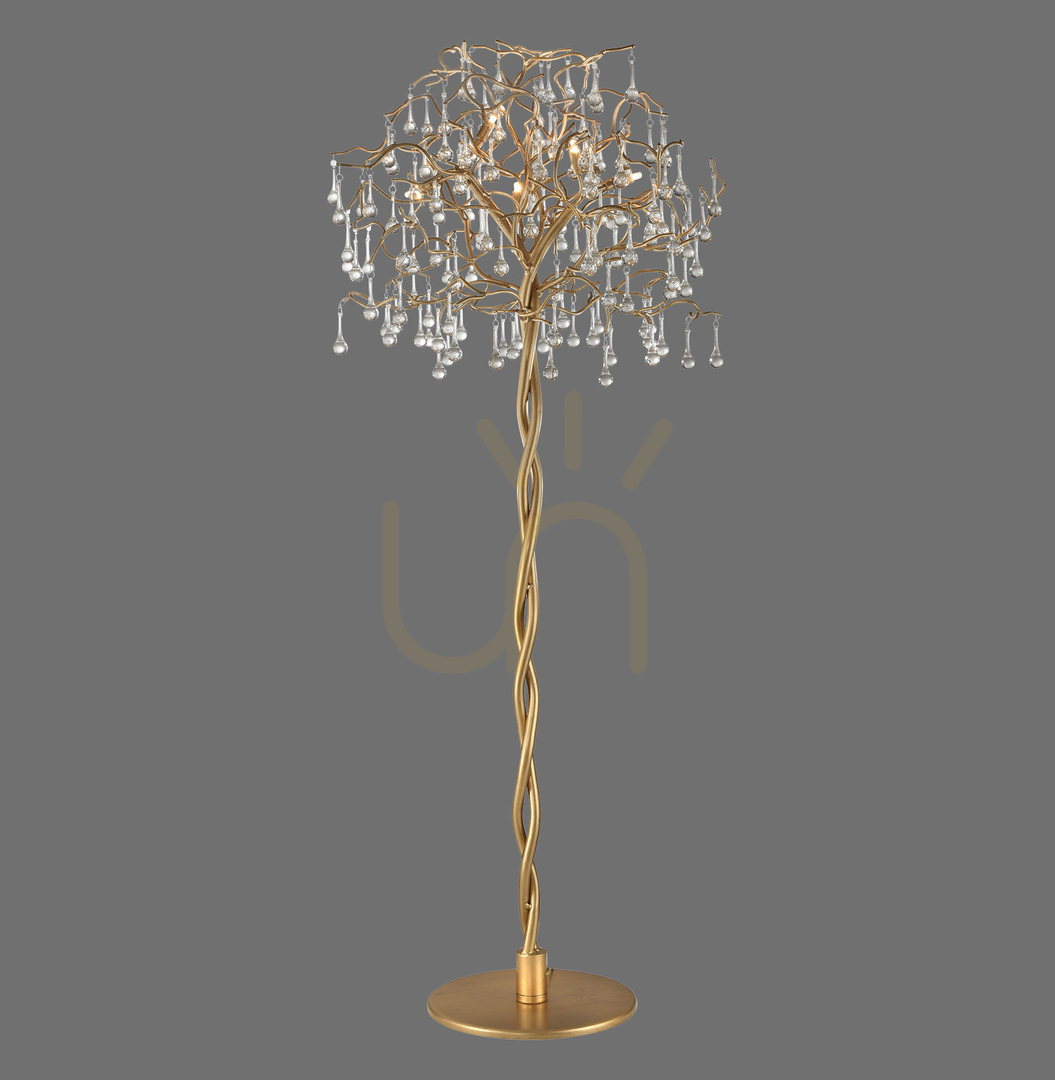 Kontrollera ICICLE 232-11 Golvlampa i mässing, 5xG9 ICICLE 232-11 Golvlampa i mässing, 5xG9