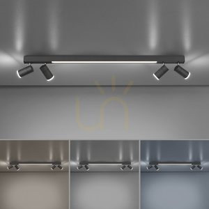 PURE-LINES 6121-13 Taklampa, antracit, 5xLED small 4