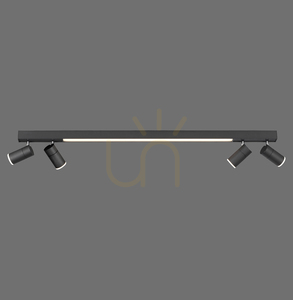 PURE-LINES 6121-13 Taklampa, antracit, 5xLED small 6