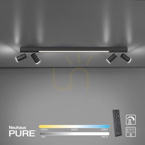 PURE-LINES 6121-13 Taklampa, antracit, 5xLED small 9