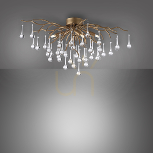 ICICLE 8090-11 Taklampa, mässing, 4xG9 small 5