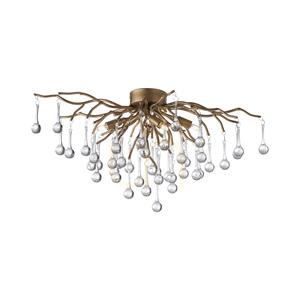ICICLE 8090-11 Taklampa, mässing, 4xG9 small 0
