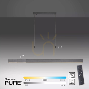 PURE-MOTO 2525-15 Grå pendellampa med 3 LED-lampor 16 PURE-MOTO 2525-15 Grå pendellampa med 3 LED-lampor small 16