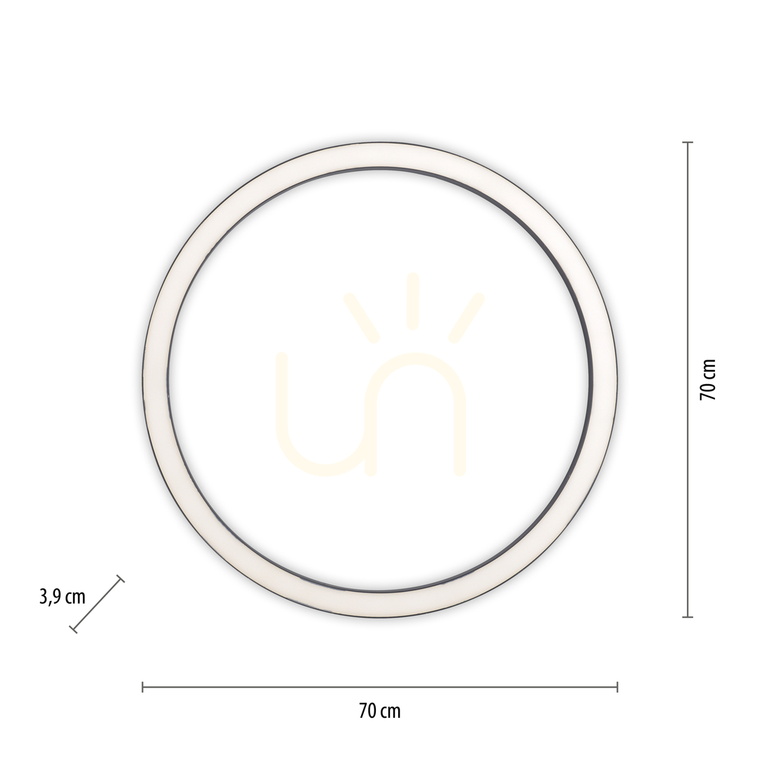 Display PURE-LINES 6306-13 Antracit 1xLED taklampa PURE-LINES 6306-13 Antracit 1xLED taklampa