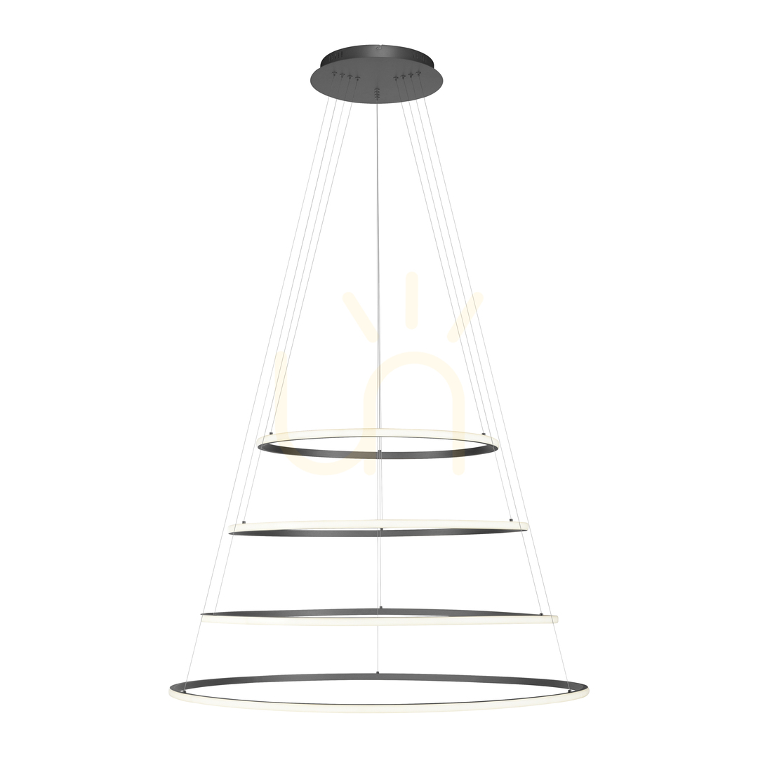 Visa TESSARA 2124-13 Antracit 1xLED taklampa TESSARA 2124-13 Antracit 1xLED taklampa
