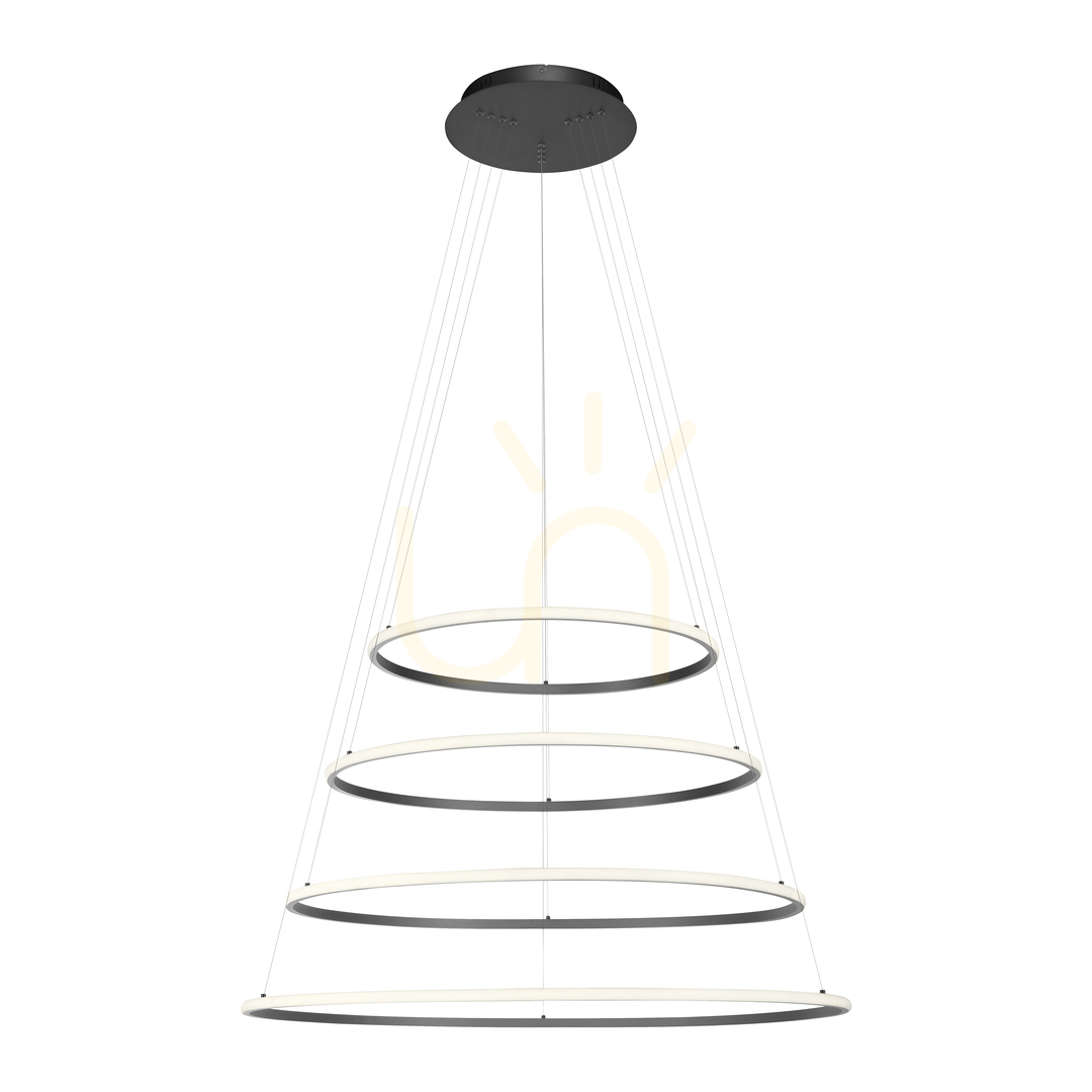 Kontrollera TESSARA 2124-13 Antracit 1xLED taklampa TESSARA 2124-13 Antracit 1xLED taklampa