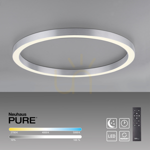 PURE-LINES 6306-95 Taklampa, silver, 1xLED small 11