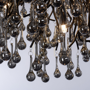 ICICLE 2192-18 Svart 10xG9 taklampa small 11