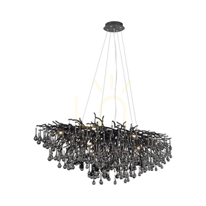 ICICLE 2031-18 Svart 15xG9 taklampa small 7