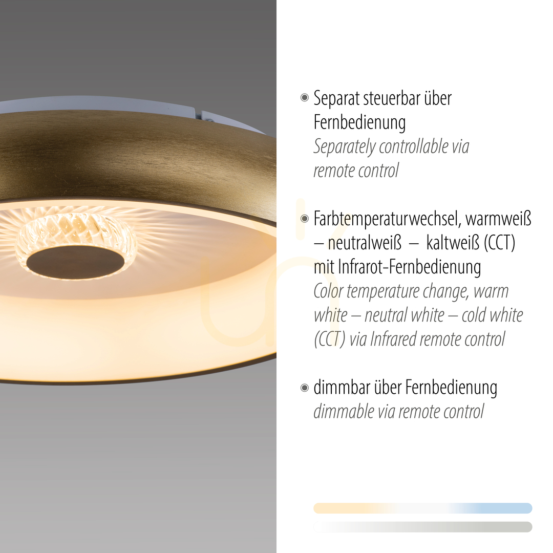 Display VERTIGO 14384-60 Taklampa i mässing, 1xLED VERTIGO 14384-60 Taklampa i mässing, 1xLED