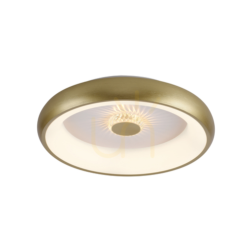 Kontrollera VERTIGO 14384-60 Taklampa i mässing, 1xLED