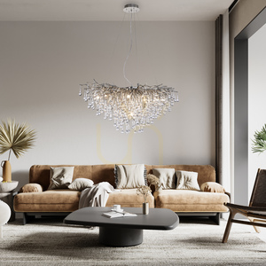 ICICLE 2192-55 Silver 10xG9 taklampa 10 ICICLE 2192-55 Silver 10xG9 taklampa small 10