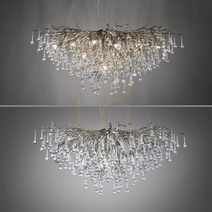 ICICLE 2192-55 Silver 10xG9 taklampa 14 ICICLE 2192-55 Silver 10xG9 taklampa small 14