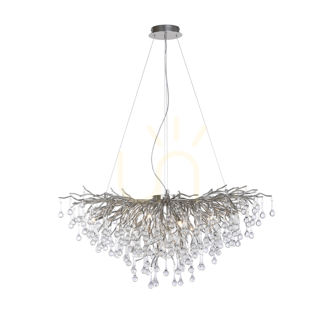 Förhandsvisning ICICLE 2192-55 Silver 10xG9 taklampa ICICLE 2192-55 Silver 10xG9 taklampa